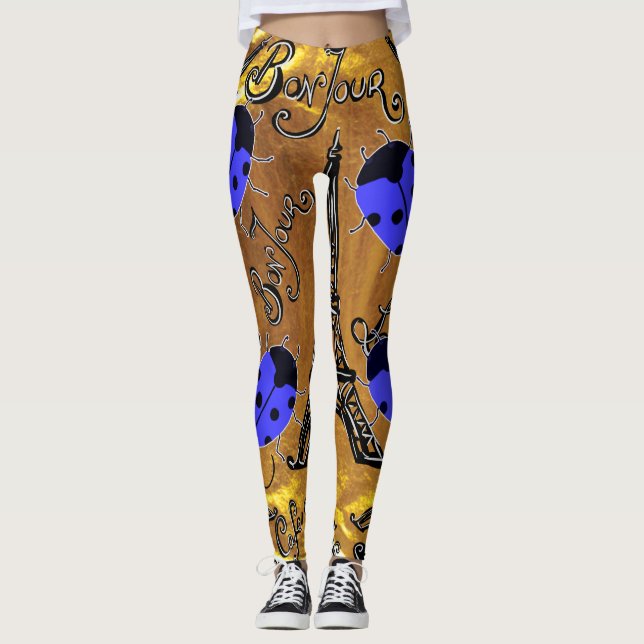 PARIS LADYBUGS LEGGINGS (Framsida)