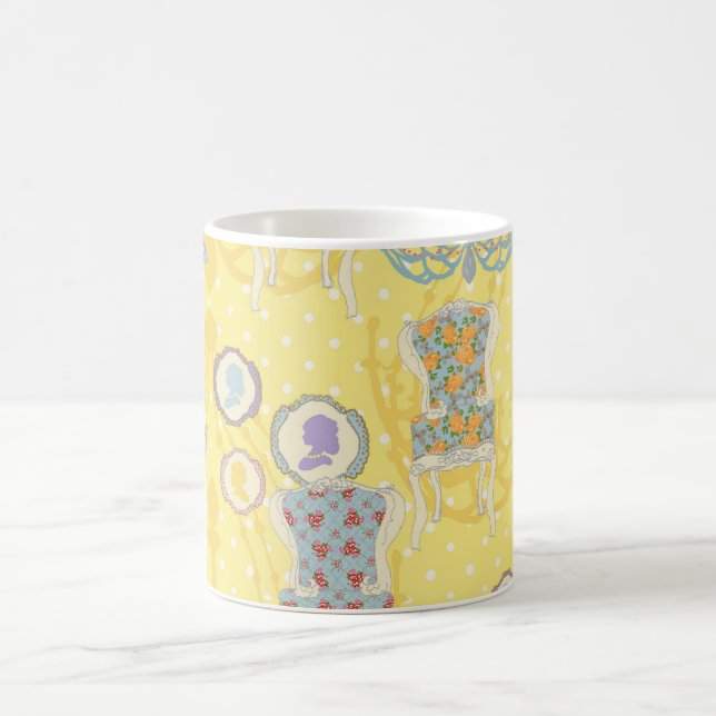 Paris lägenhetmugg kaffemugg (Center)