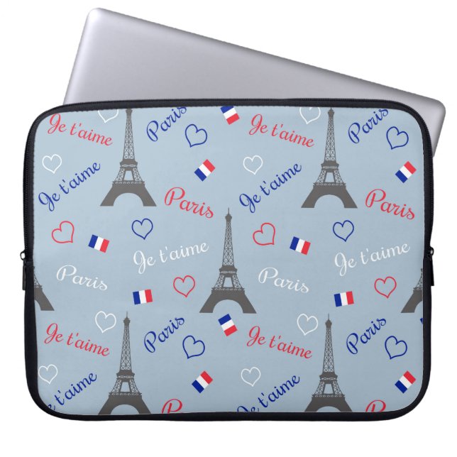 Paris Laptop Fodral (Framsidan)