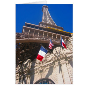 paris, las vegas hälsningskort