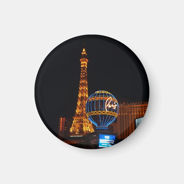 Paris Las Vegas Hotel & Casino #2 Magnet (Framsidan)