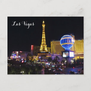 Paris Las Vegas Hotel & Casino #3-vykort Vykort
