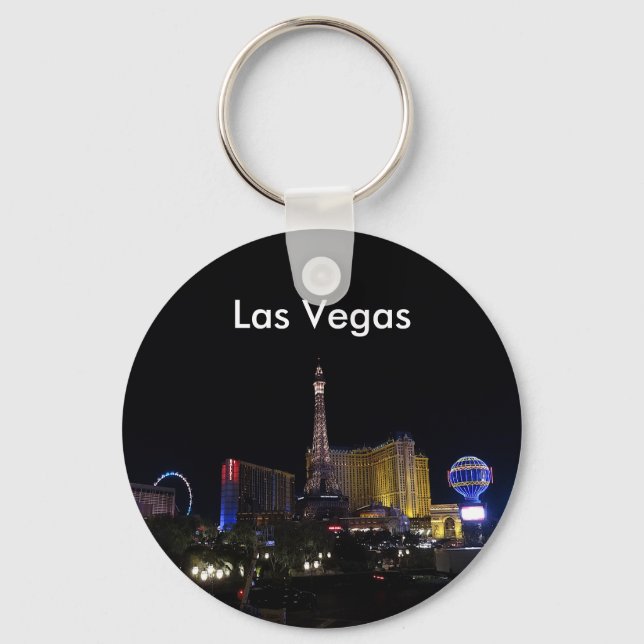 Paris Las Vegas Hotel & Casino #5 Keychain Nyckelring (Framsida)