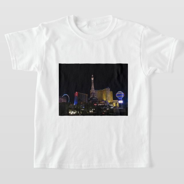 Paris Las Vegas Hotel & Casino #5 T-shirt (Laydown)
