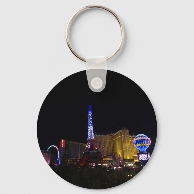 Paris Las Vegas Hotel & Casino #6 Keychain Nyckelring (Framsida)