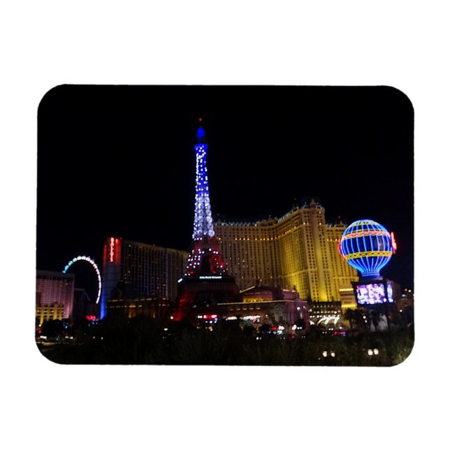 Paris Las Vegas Hotel & Casino #6 Magnet (Horisontell)