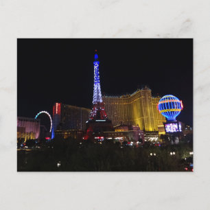 Paris Las Vegas Hotel & Casino #6-vykort Vykort