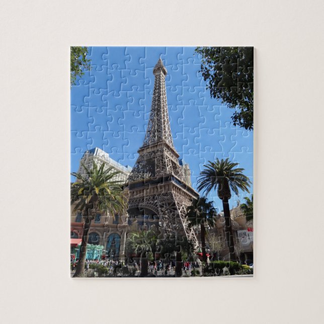 Paris Las Vegas Hotel & Casino Jigszle Puzzle Pussel (Vertikal)