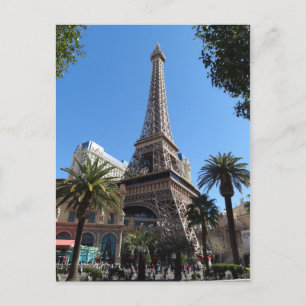 Paris Las Vegas Hotel & Casino Postcard Vykort