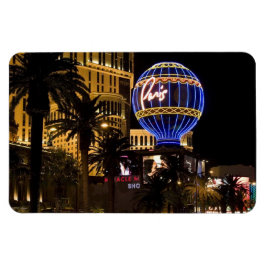 Paris Las Vegas Nights Flexible Magnet #1