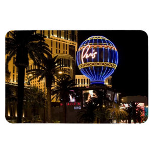 Paris Las Vegas på nätterna böjlig magnet #1