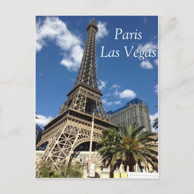Paris, Las Vegas Vykort (Framsida)