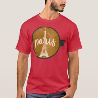 Paris Latte Art T Shirt