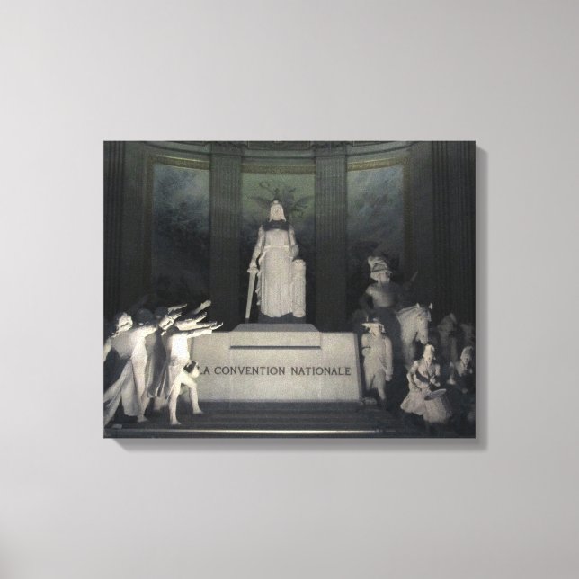 Paris - Le Pantheon Canvastryck (Framsida)