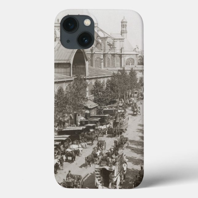 Paris: Les Halles, C1900 (Baksida)