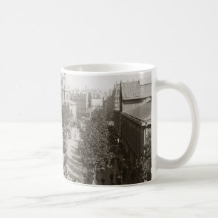 Paris: Les Halles, C1900 Kaffemugg