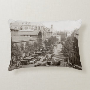 Paris: Les Halles, C1900 Prydnadskudde