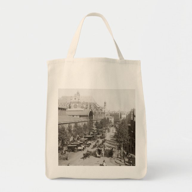 Paris: Les Halles, C1900 Tygkasse (Framsidan)