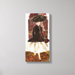 Paris Ljus: Matisse Doll Mode Canvastryck