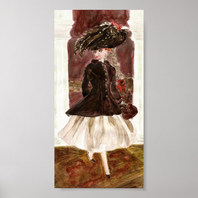 Paris Ljus: Matisse Doll Mode Poster (Framsidan)