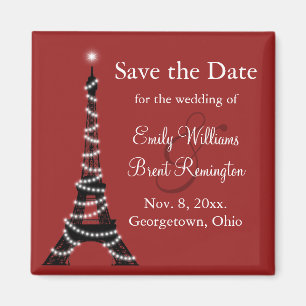 Paris Ljus Spara datum magneter