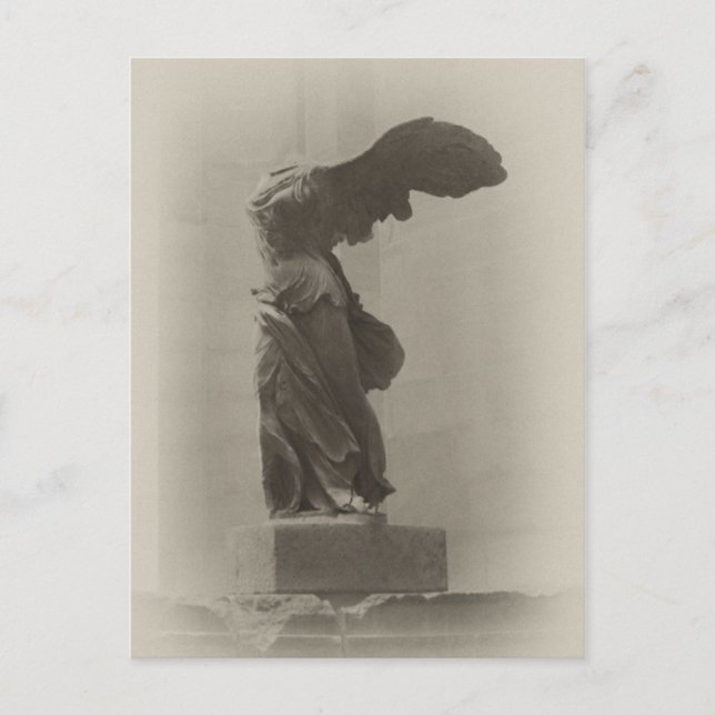 Paris Louvre 1 Vykort (Framsida)