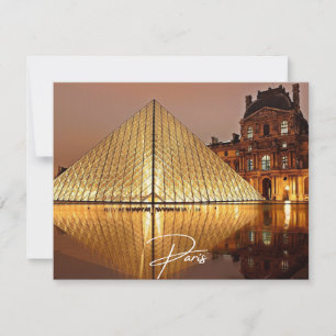 Paris Louvre (Paris) Inbjudningar