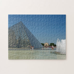 Paris Louvre Pyramid-pussel Pussel
