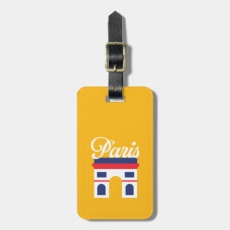 Paris Luggage Tag Bagagebricka