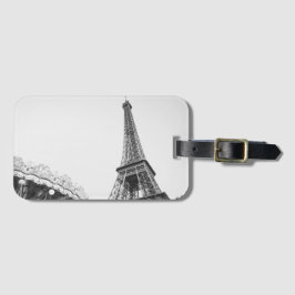 Paris Luggage Tag Gift för Paris Resa Bagagebricka