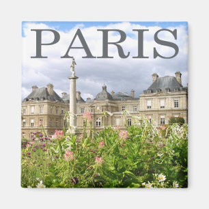 Paris Luxembourg trädgårdmagnet Magnet
