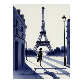 Paris-målning perfect poster
