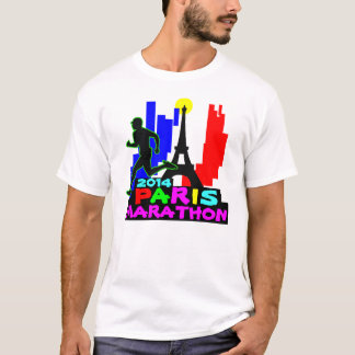Paris maratonT-tröja Tee