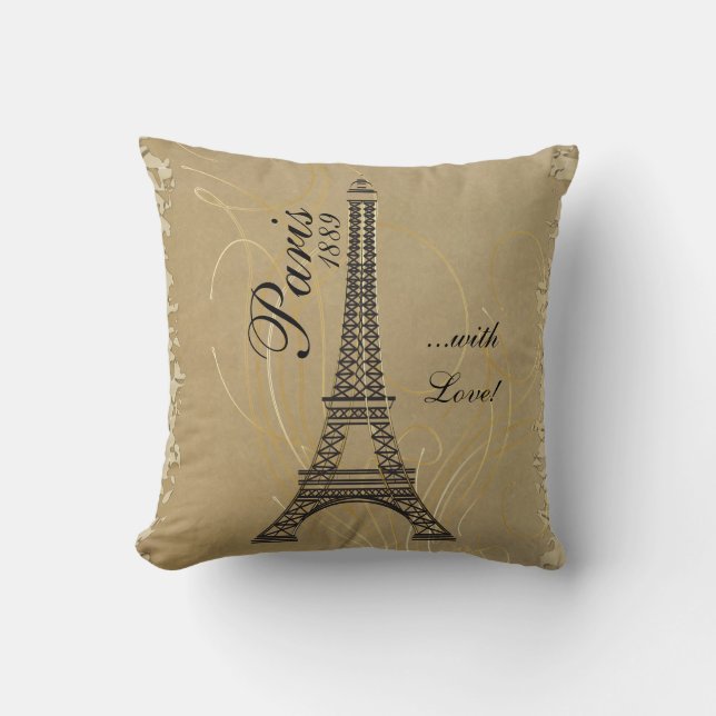 Paris med kärlek kudde (Framsida)