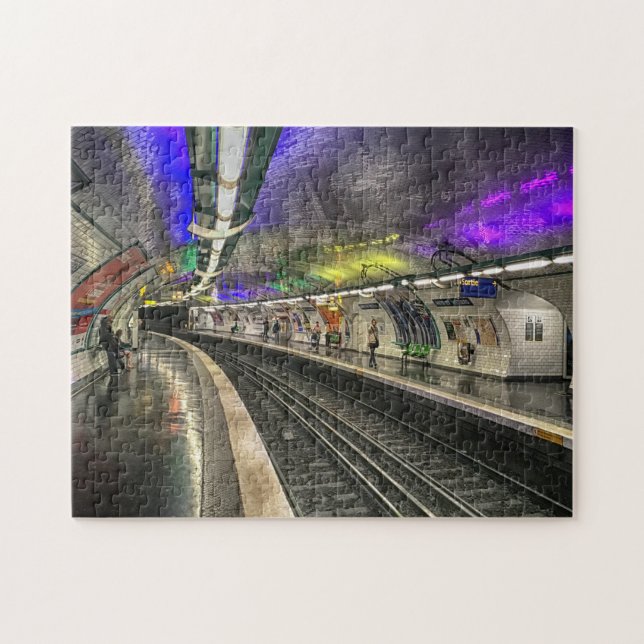Paris metro. pussel (Horisontell)
