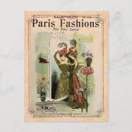 Paris Mode 2- vykort/inbjudan/OSA Inbjudan Vykort