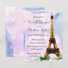 Paris Möhippa Inbjudningar