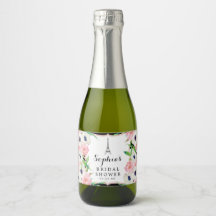 Paris Möhippa Mini Sparkling Vin Labels