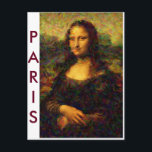 Paris Mona Lisa Vykort<br><div class="desc">Mona Lisa</div>