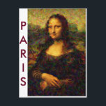 Paris Mona Lisa Vykort<br><div class="desc">Mona Lisa</div>