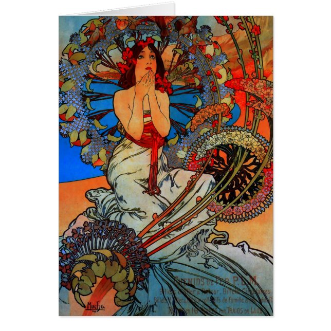 Paris-Monte Carlo Hälsningskort (Framsidan)