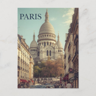 Paris Montmartre Vykort