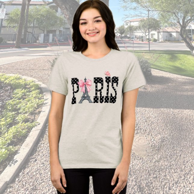 Paris Mood Tri-Blend Shirt T (Skapare uppladdad)