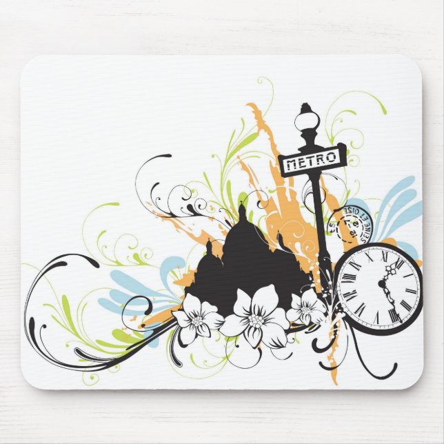 Paris Mousepad Musmatta (Framsidan)