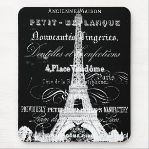 Paris Mousepad svart Musmatta