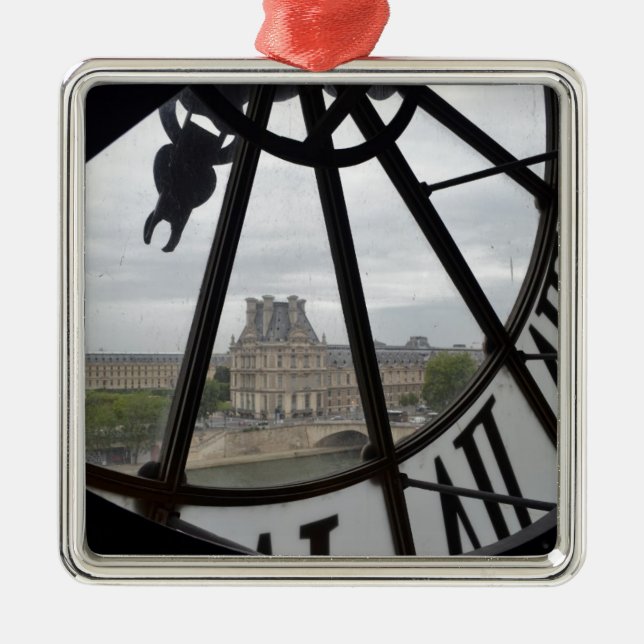 Paris Musee de Orsay Clock_.jpg Julgransprydnad Metall (Framsidan)