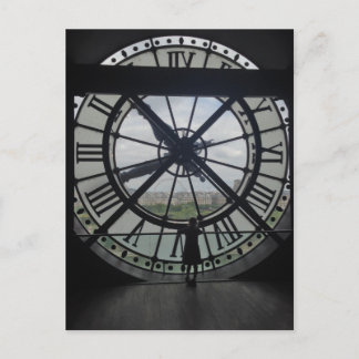 Paris Museum D'Orsay Clock Vykort