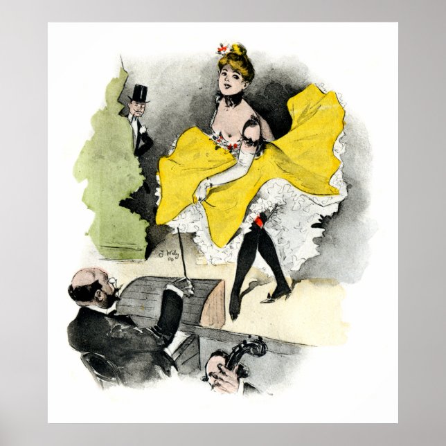 Paris Nightlife no.3 Poster (Framsidan)