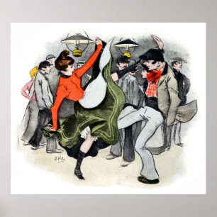 Paris Nightlife nr 2 Poster