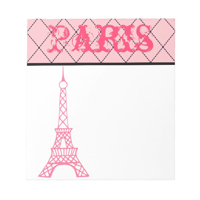 Paris Notisblock Anteckningsblock (Framsida)